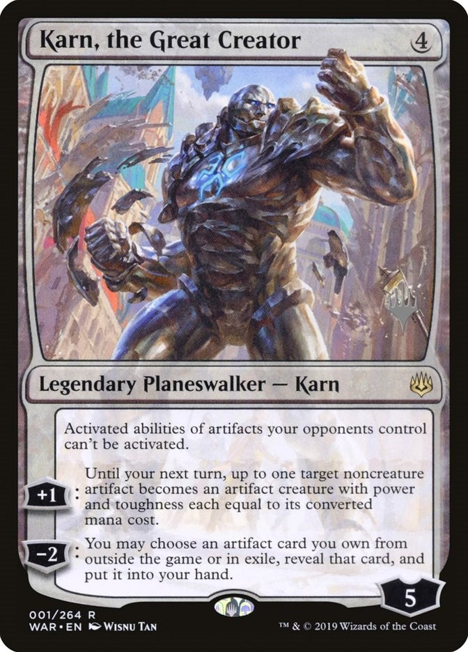 Karn, the Great Creator (1) (Promo Pack: Theros Beyond Death)