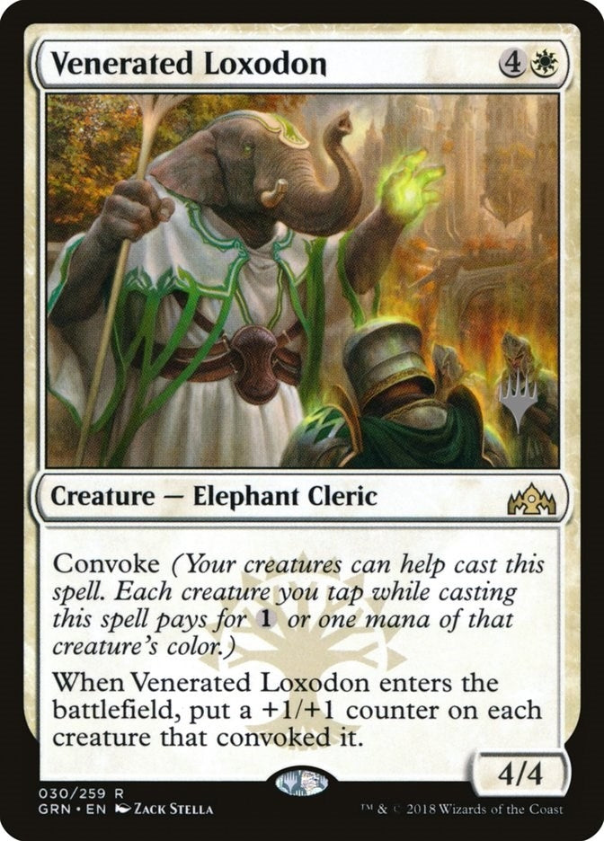 Venerated Loxodon (30) (Promo Pack: Theros Beyond Death)
