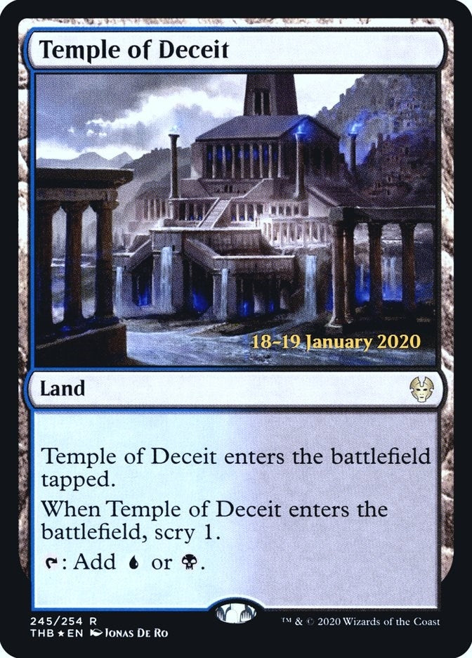 Temple of Deceit (245) (Prerelease Cards)