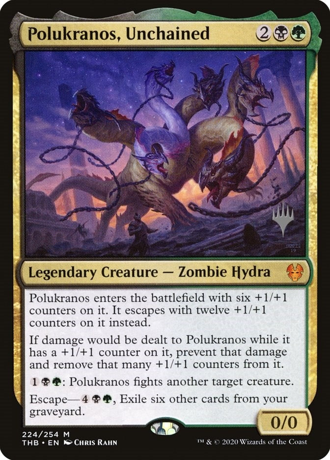 Polukranos, Unchained (224) (Promo Pack: Theros Beyond Death)