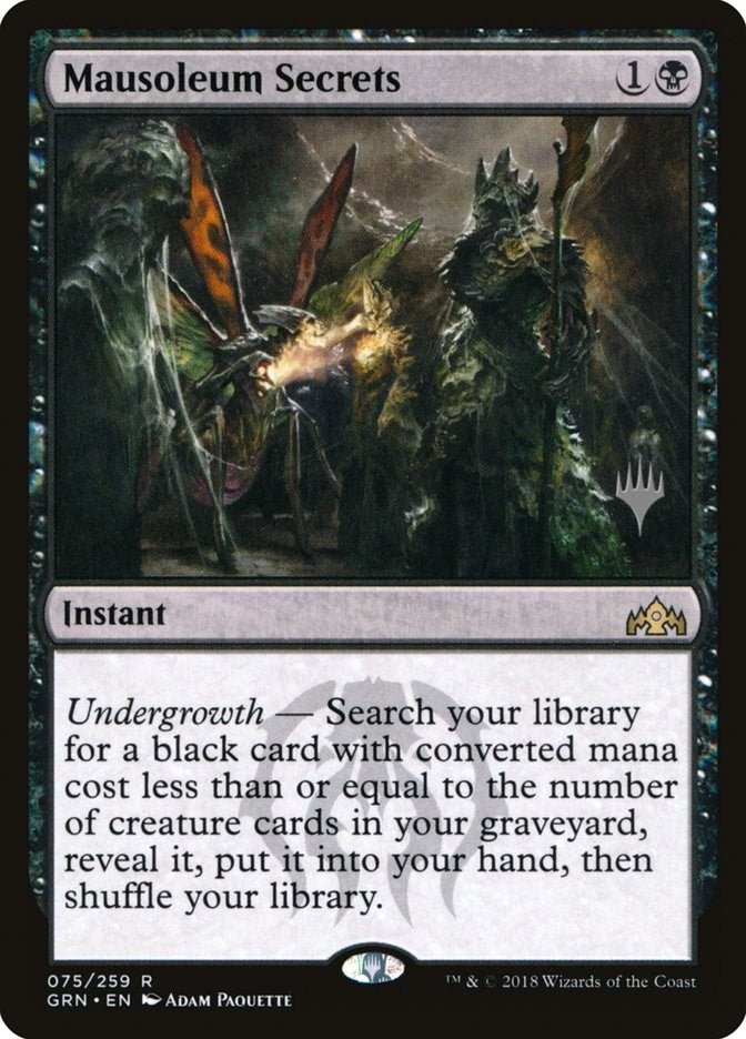 Mausoleum Secrets (75) (Promo Pack: Theros Beyond Death)