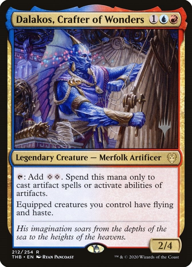 Dalakos, Crafter of Wonders (212) (Promo Pack: Theros Beyond Death)
