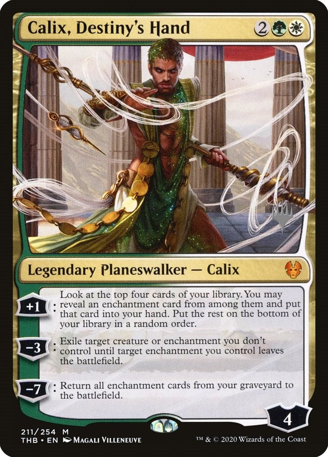 Calix, Destiny's Hand (211) (Promo Pack: Theros Beyond Death)