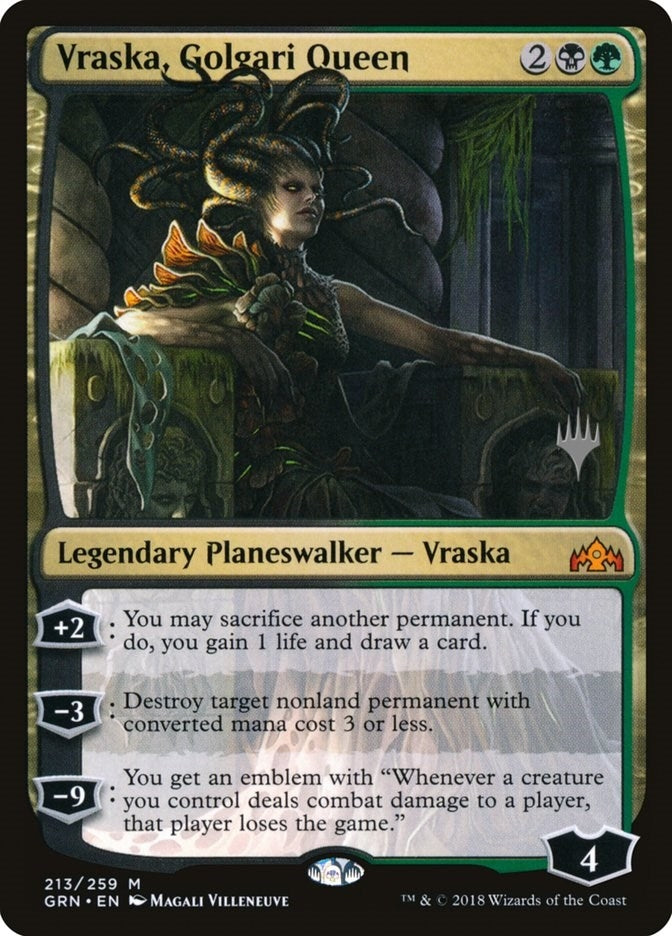Vraska, Golgari Queen (213) (Promo Pack: Theros Beyond Death)