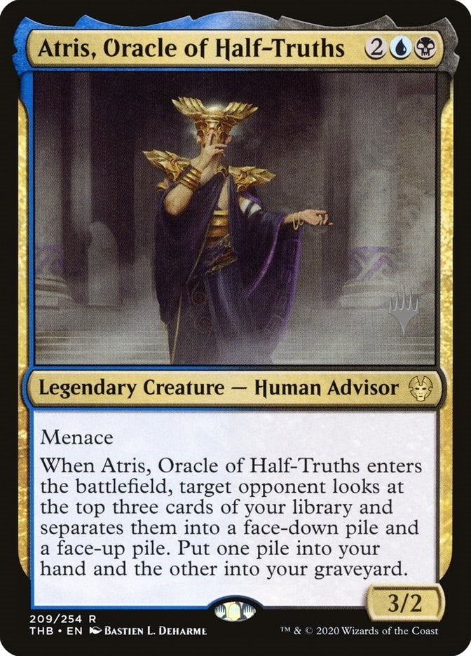 Atris, Oracle of Half-Truths (209) (Promo Pack: Theros Beyond Death)