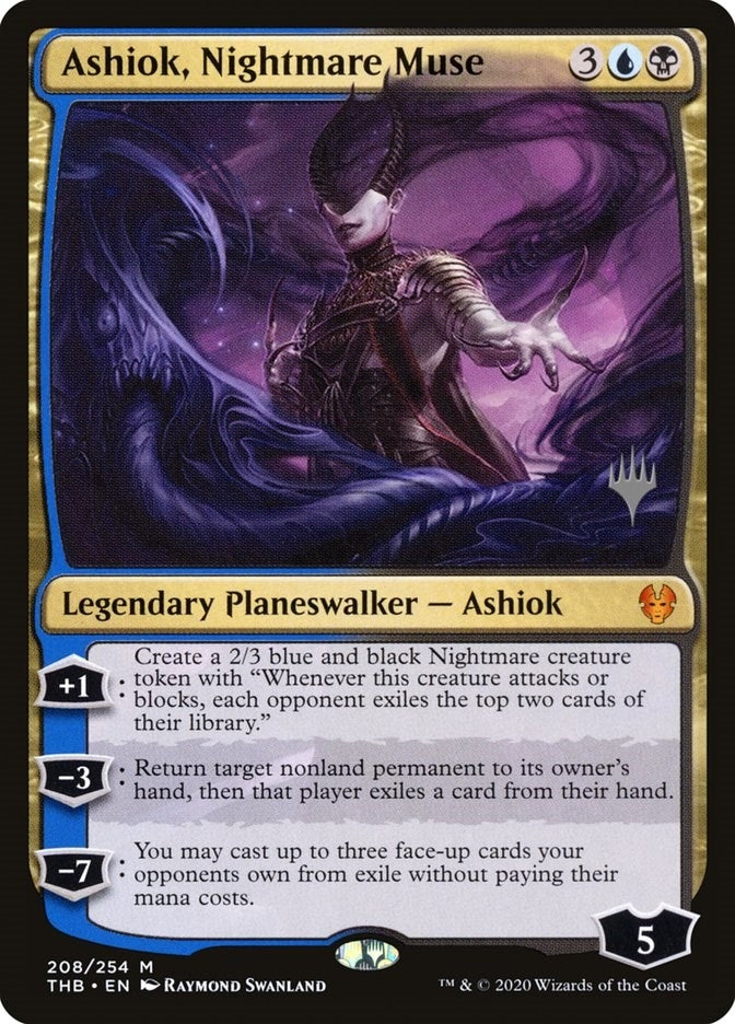 Ashiok, Nightmare Muse (208) (Promo Pack: Theros Beyond Death)