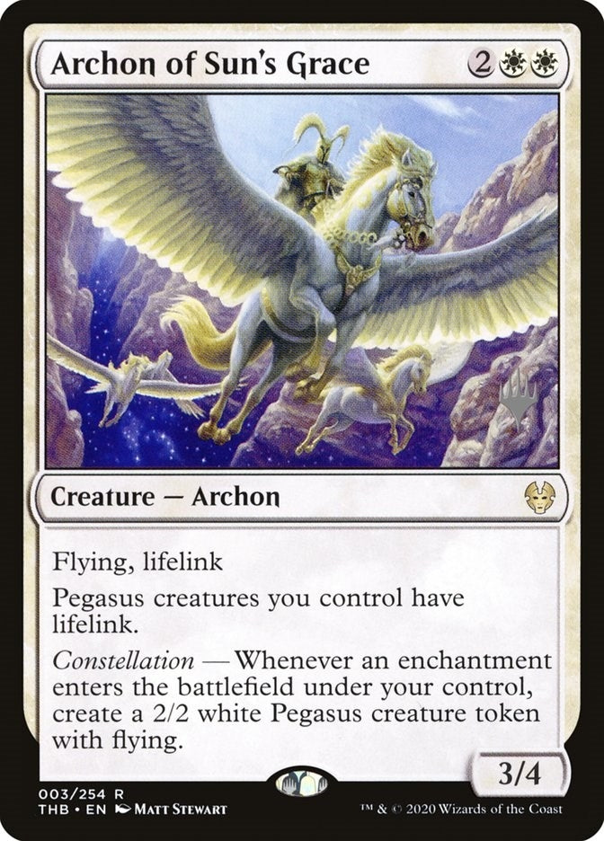 Archon of Sun's Grace (3) (Promo Pack: Theros Beyond Death)