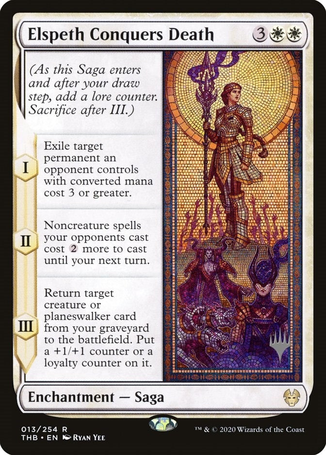 Elspeth Conquers Death (13) (Promo Pack: Theros Beyond Death)