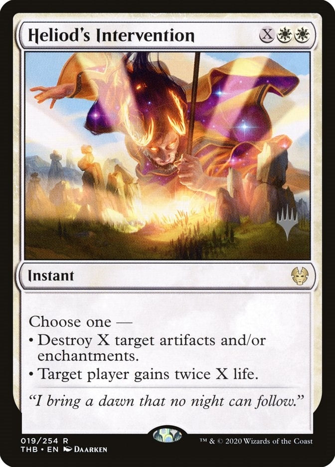 Heliod's Intervention (19) (Promo Pack: Theros Beyond Death)