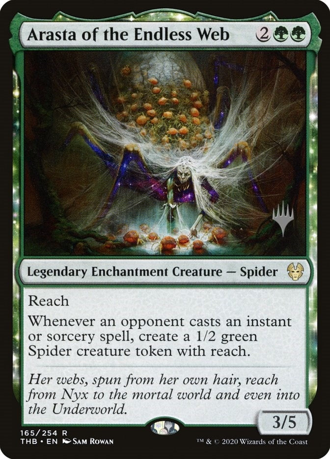 Arasta of the Endless Web (165) (Promo Pack: Theros Beyond Death)