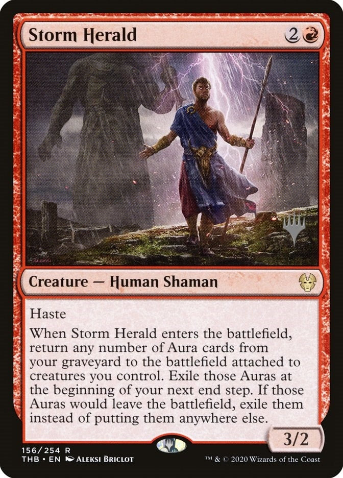 Storm Herald (156) (Promo Pack: Theros Beyond Death)