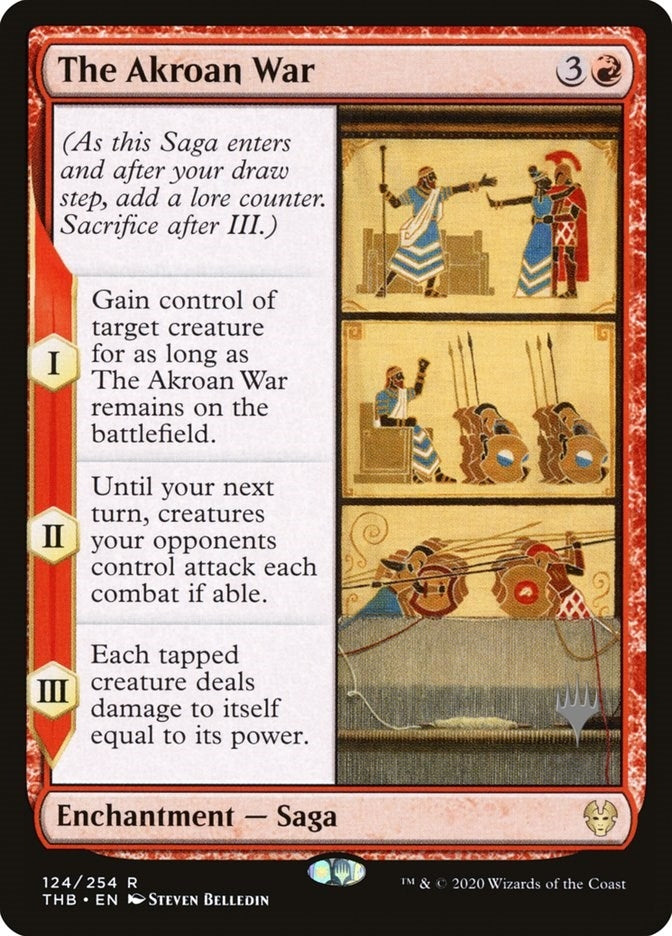 The Akroan War (124) (Promo Pack: Theros Beyond Death)