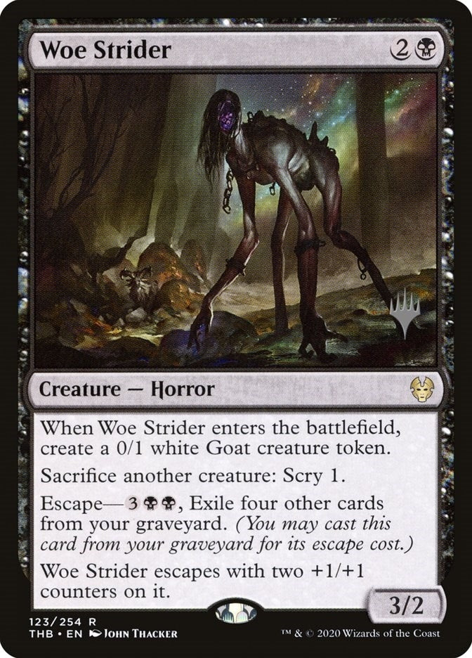 Woe Strider (123) (Promo Pack: Theros Beyond Death)
