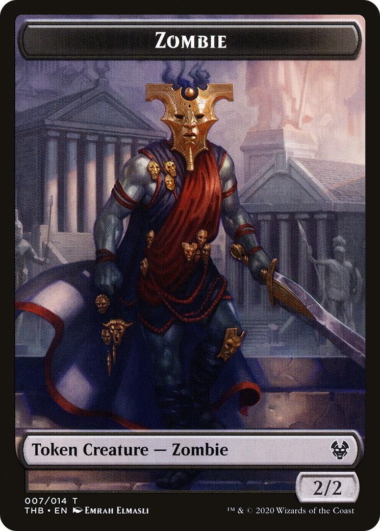 Image for Zombie // Satyr Double-Sided Token (7 // 9) - Magic: The Gathering