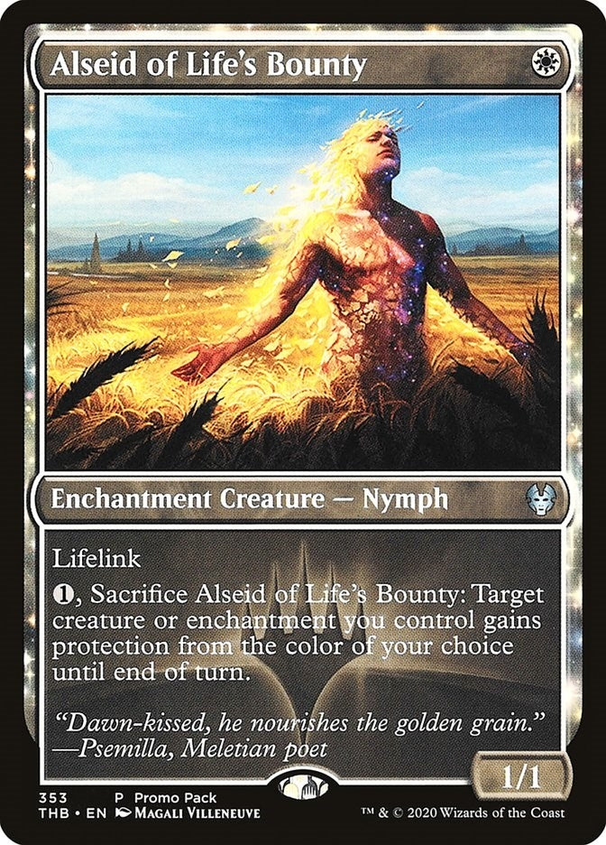 Alseid of Life's Bounty (353) (Promo Pack: Theros Beyond Death)