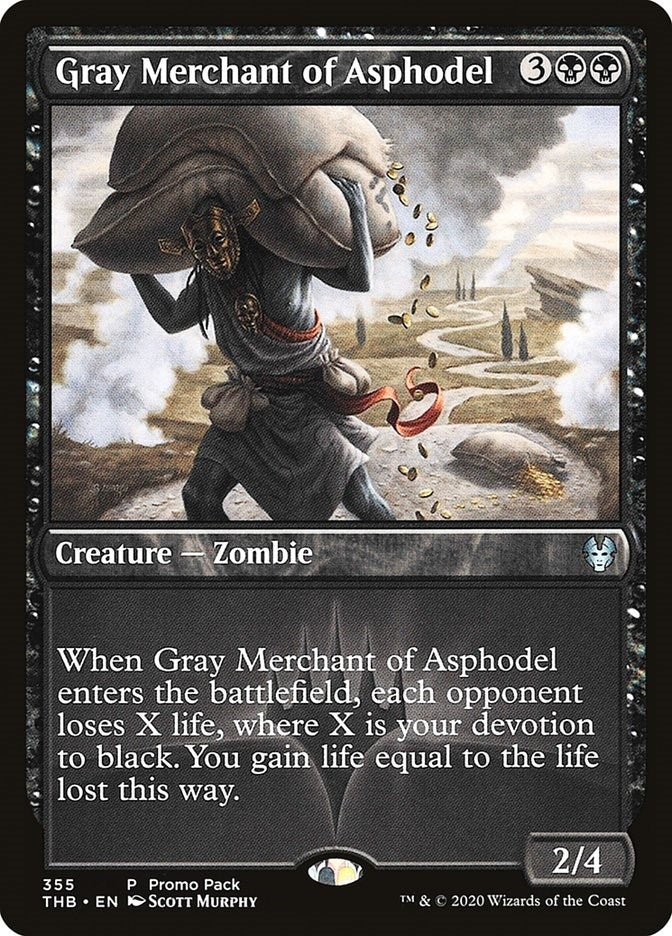 Gray Merchant of Asphodel (355) (Promo Pack: Theros Beyond Death)