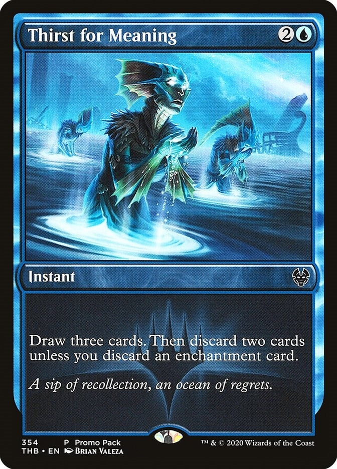 Thirst for Meaning (354) (Promo Pack: Theros Beyond Death)