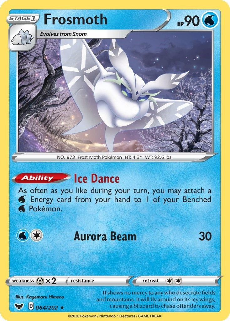 Image for Frosmoth (064/202) (SWSH01: Sword & Shield Base Set) - Pokemon