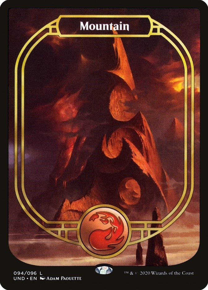 Mountain (Full Art) (94) (Unsanctioned)
