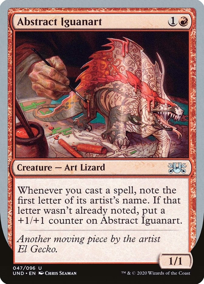 Abstract Iguanart (47) (Unsanctioned)