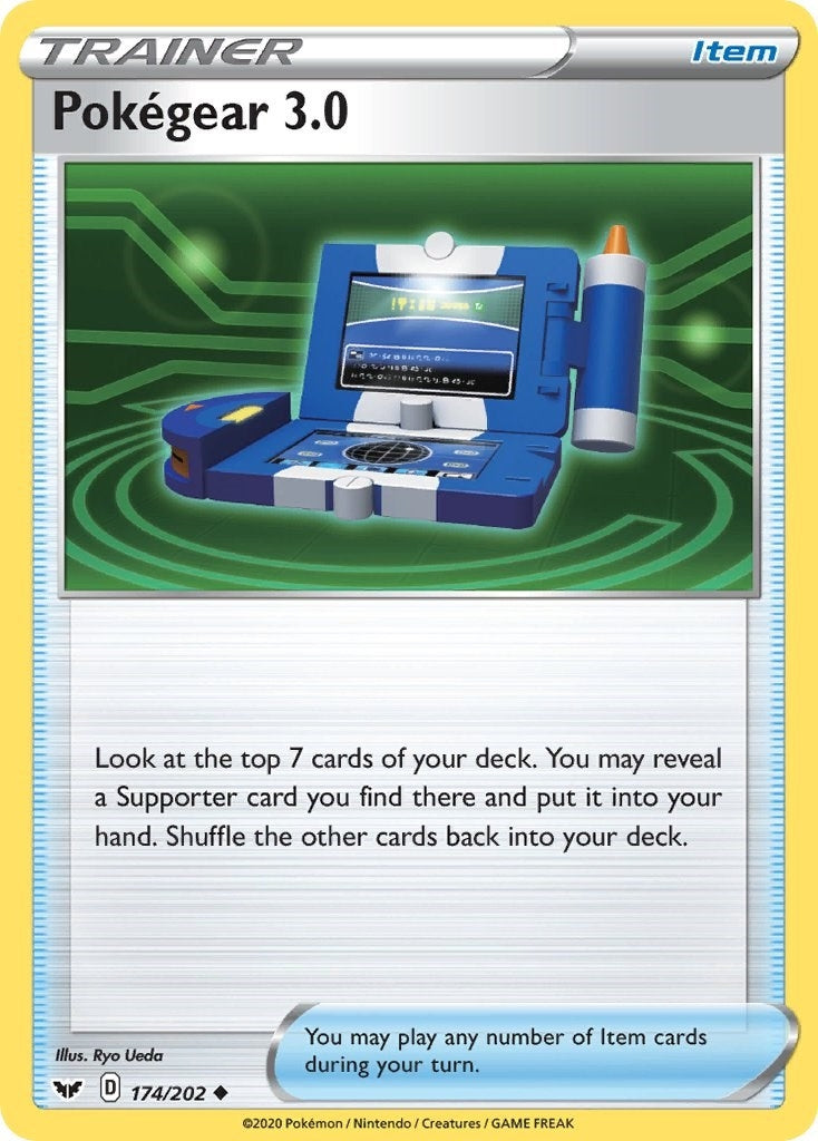 Image for Pokegear 3.0 (174/202) (SWSH01: Sword & Shield Base Set) - Pokemon
