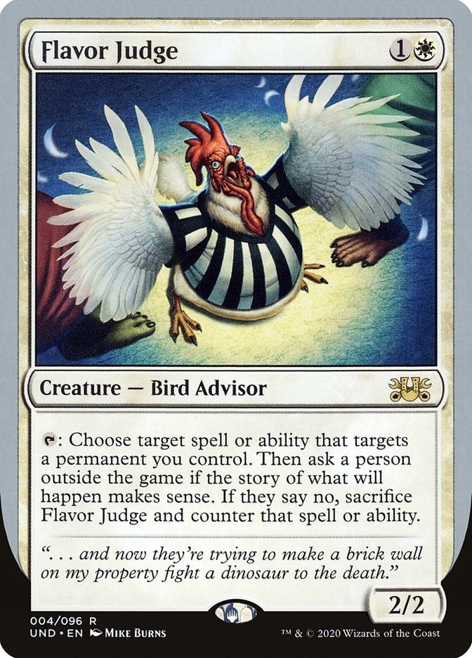 Flavor Judge (4) (Unsanctioned)