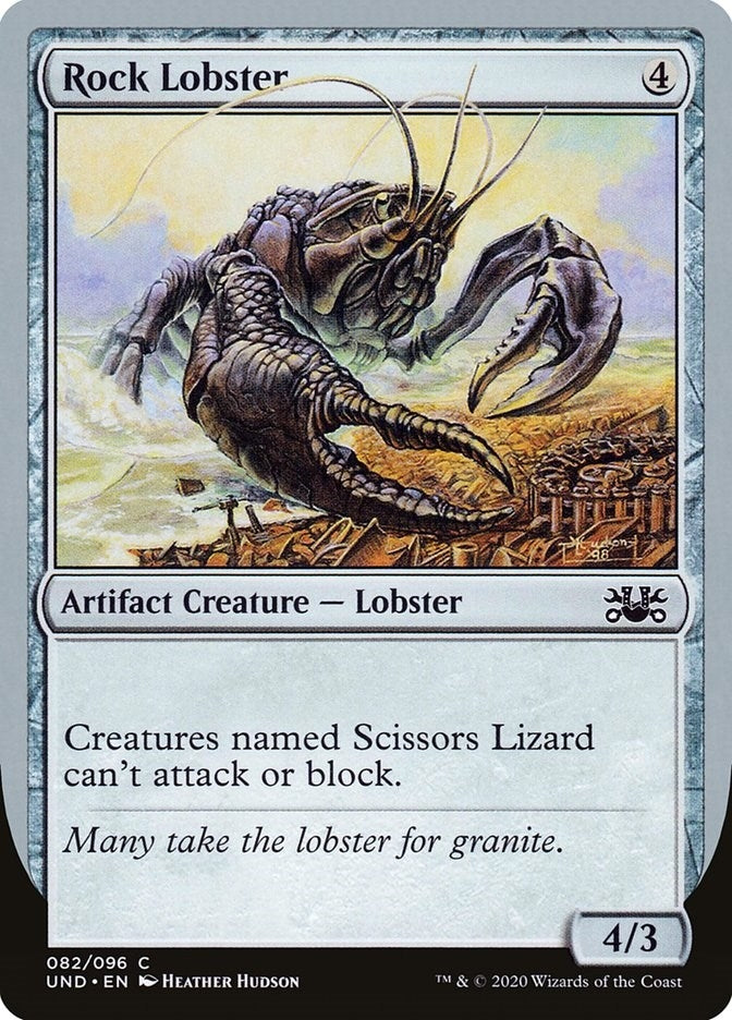 Rock Lobster (82) (Unsanctioned)