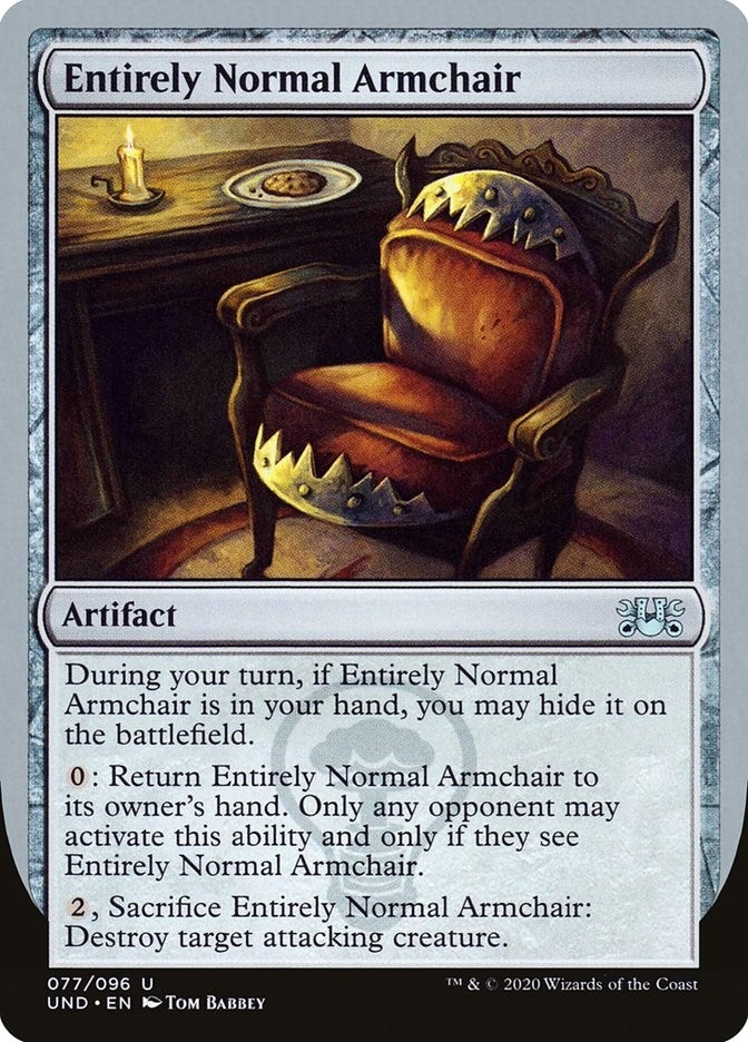 Entirely Normal Armchair (77) (Unsanctioned)