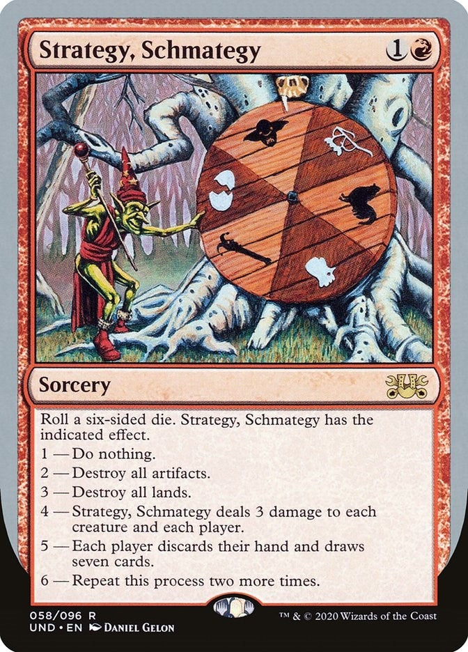 Strategy, Schmategy (58) (Unsanctioned)