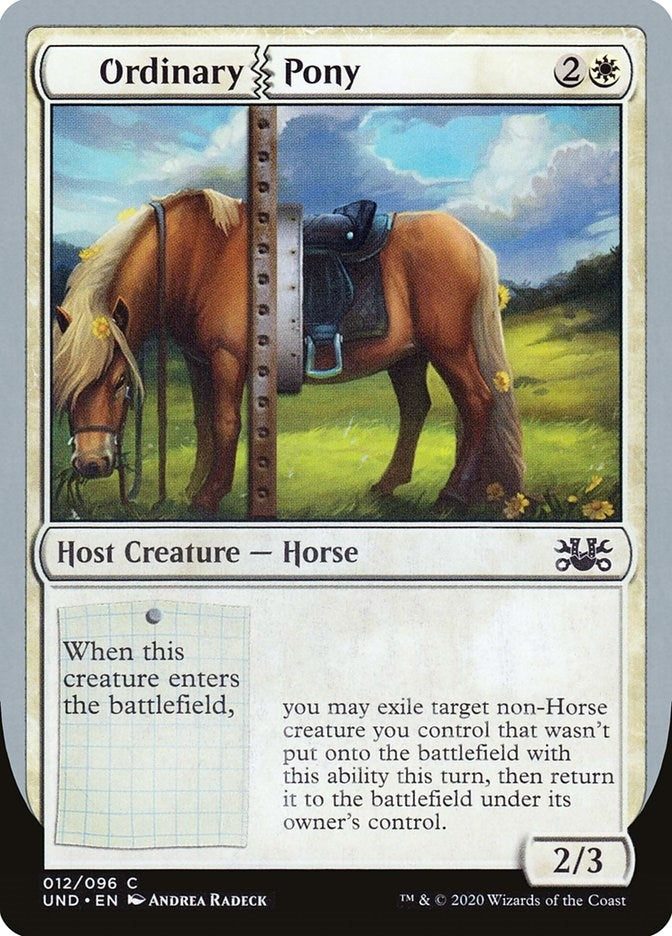 Ordinary Pony (12) (Unsanctioned)