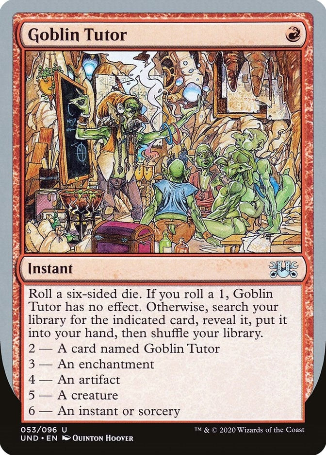 Goblin Tutor (53) (Unsanctioned)
