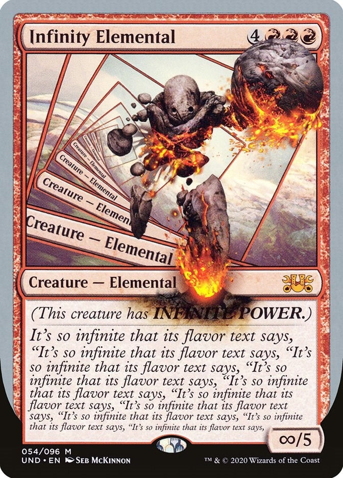 Infinity Elemental (54) (Unsanctioned)