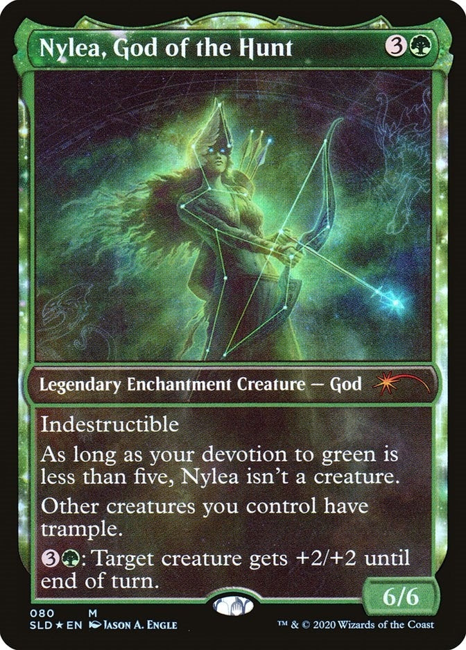 Nylea, God of the Hunt (80) (Secret Lair Drop Series)