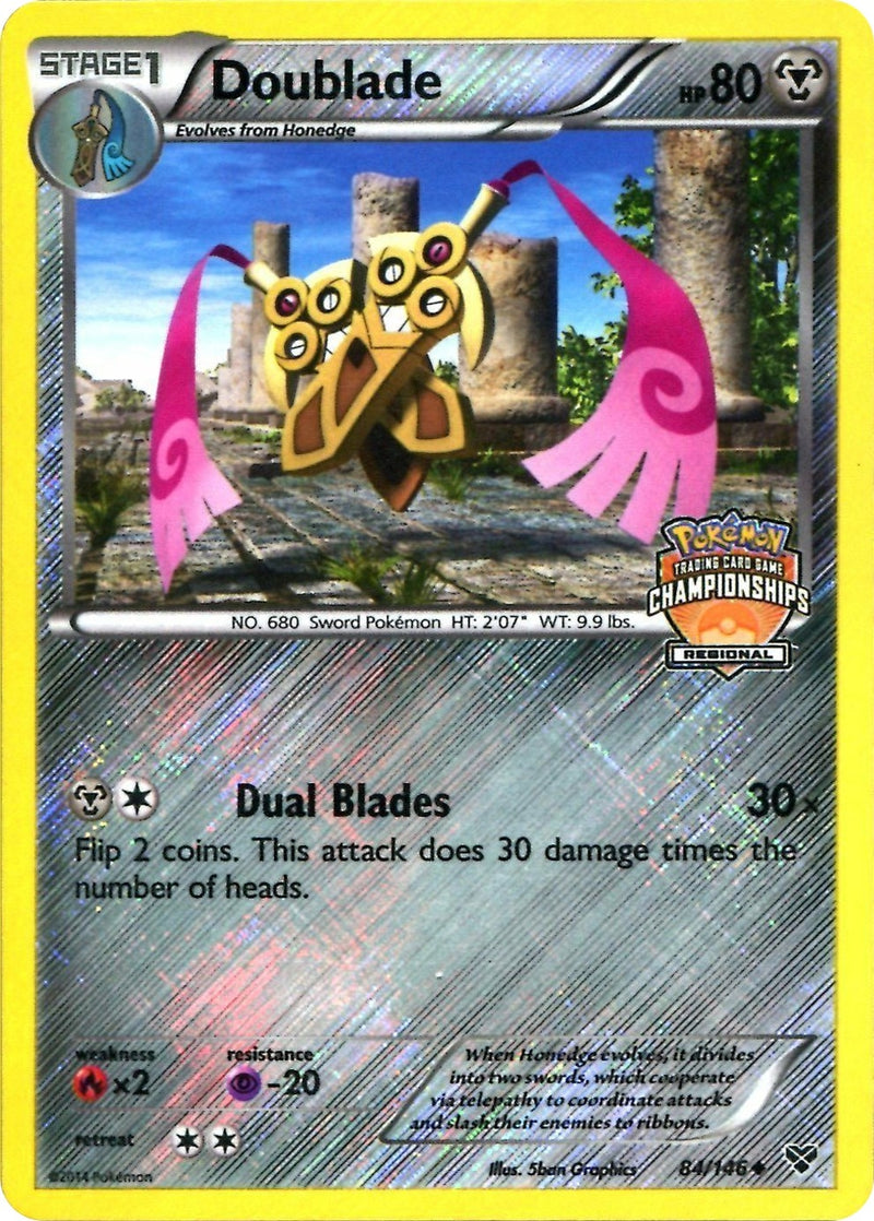 Image for Doublade - 84/146 (Regional Championships) (084/146) (League & Championship Cards) - Pokemon