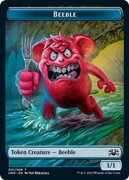 Beeble // Squirrel Double-sided Token (Unsanctioned)