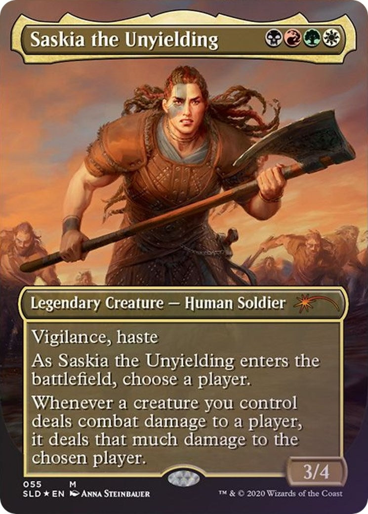Saskia the Unyielding (55) (Secret Lair Drop Series)