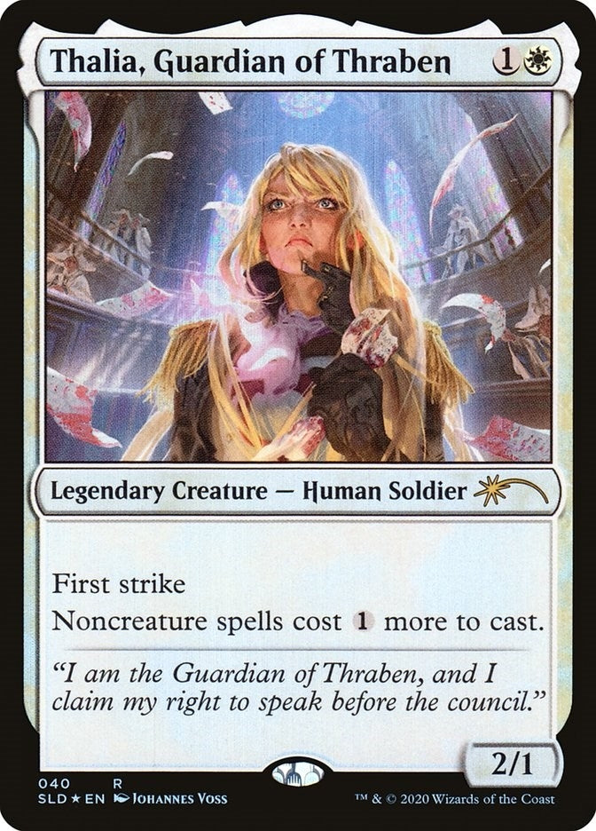 Thalia, Guardian of Thraben (040) (40) (Secret Lair Drop Series)