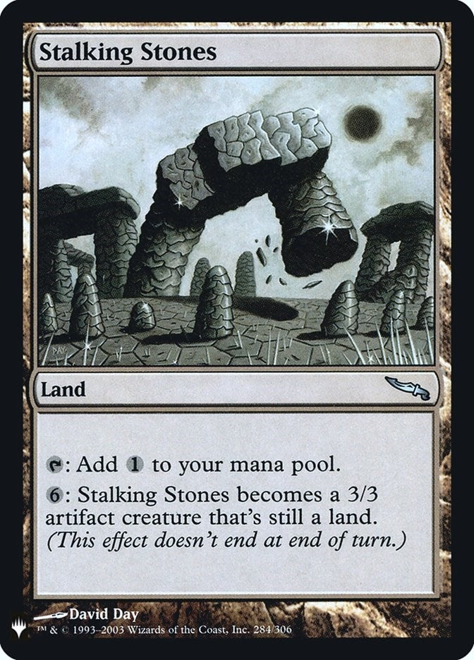 Stalking Stones (284) (The List Reprints)