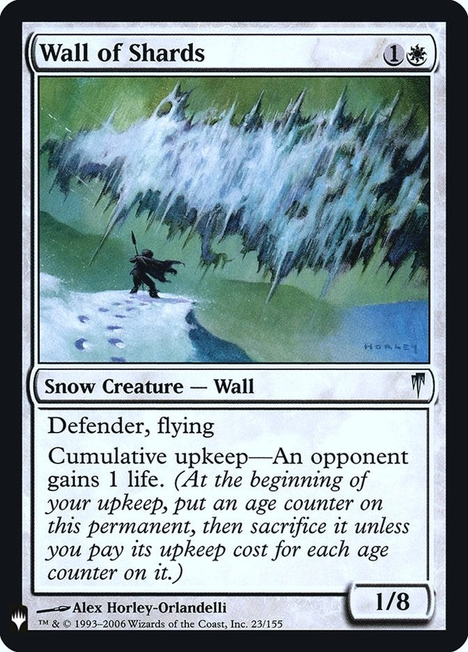 Image for Wall of Shards (23) - Magic: The Gathering