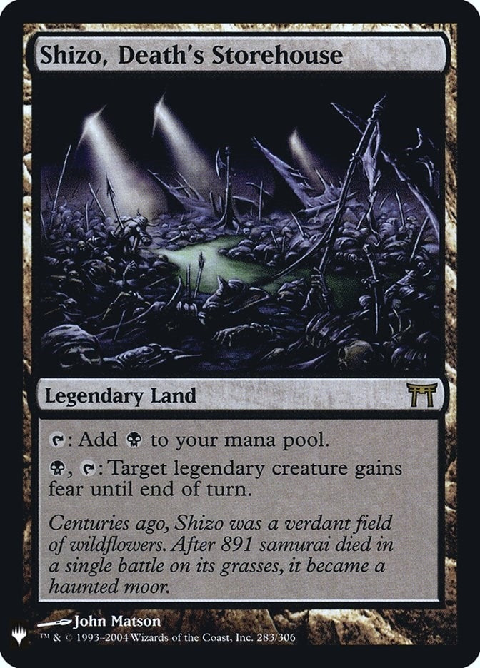 Shizo, Death's Storehouse (283) (The List Reprints)