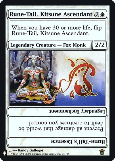 Rune-Tail, Kitsune Ascendant (27) (The List Reprints)