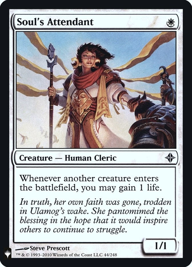 Soul's Attendant (44) (The List Reprints)