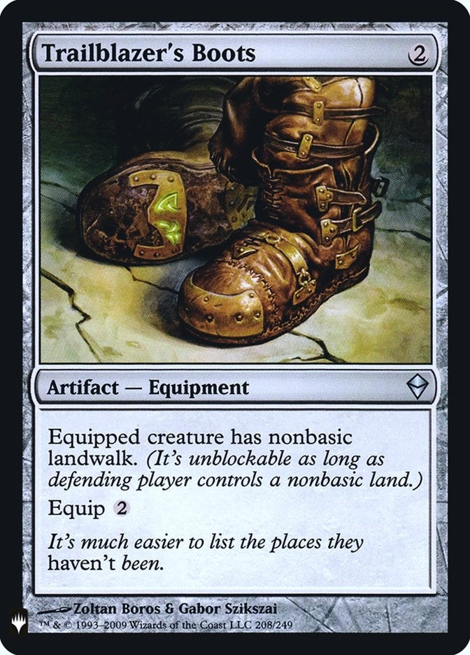 Image for Trailblazer's Boots (208) - Magic: The Gathering