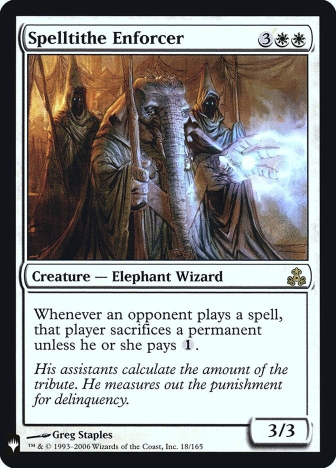 Spelltithe Enforcer (18) (The List Reprints)