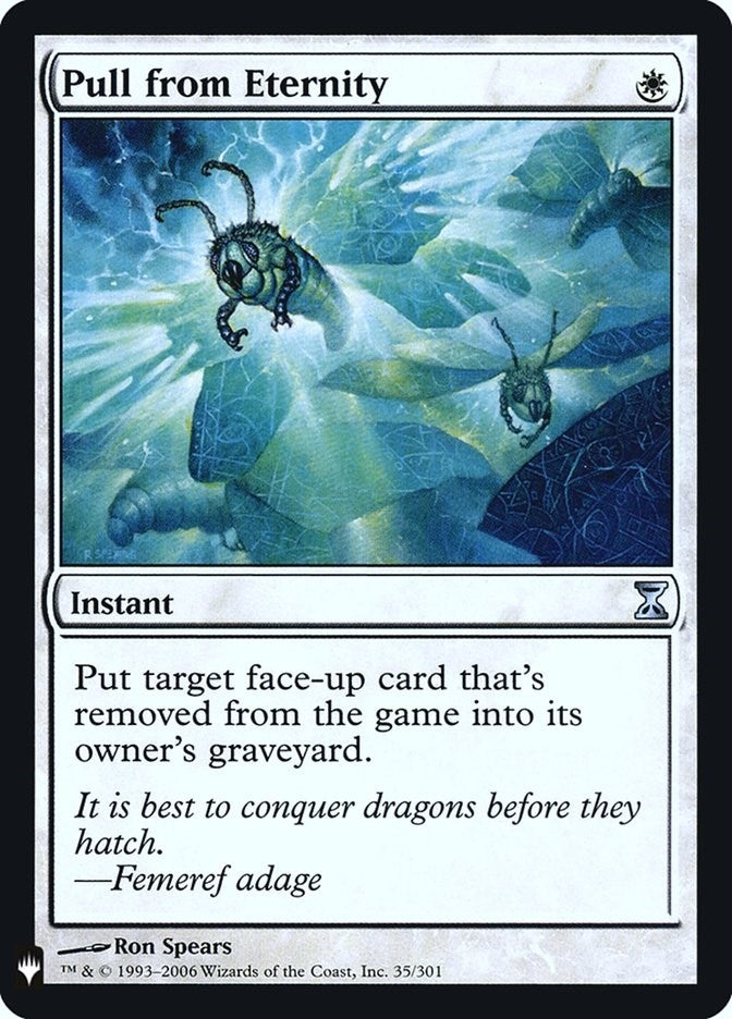 Pull from Eternity (35) (The List Reprints)