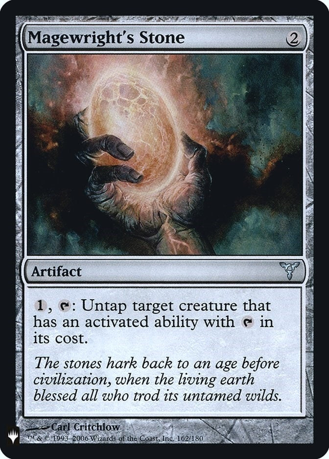Magewright's Stone (162) (The List Reprints)