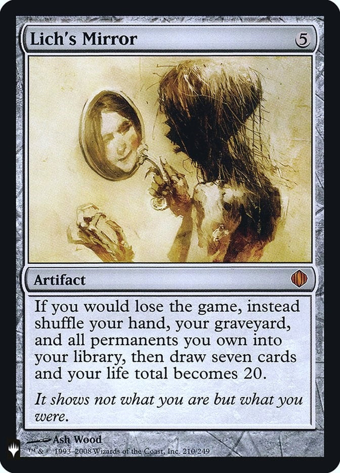 Lich's Mirror (210) (The List Reprints)