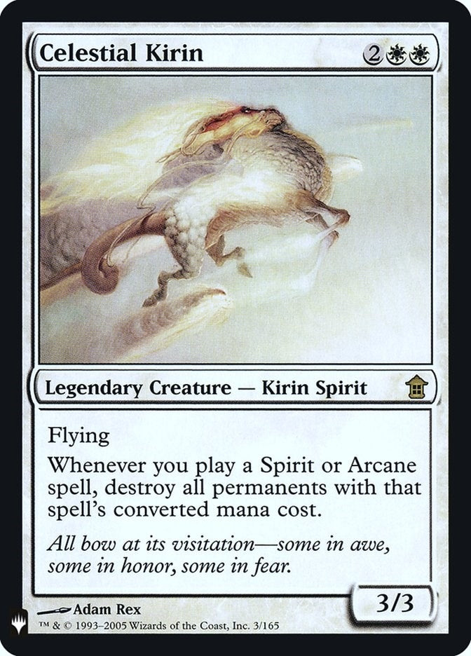 Celestial Kirin (3) (The List Reprints)