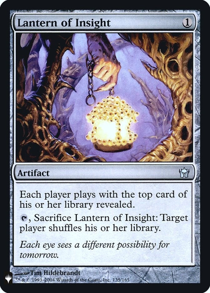 Lantern of Insight (135) (The List Reprints)