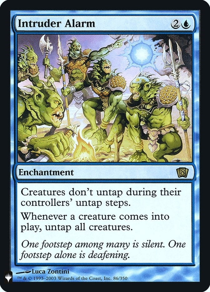 Intruder Alarm (86) (The List Reprints)